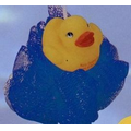 Cutie Duck With Shower Scrub